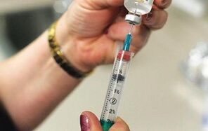 Painkiller injection